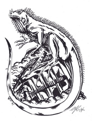 Iguana ink