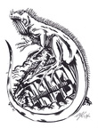 Iguana ink